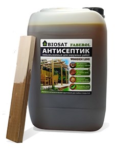 BIOSAT FABEROL Антисептик невымываемый для агрессивных условий. Готовый состав. 4390 BIOSAT FABEROL Антисептик невымываемый для агрессивных условий. Готовый состав. 4390
